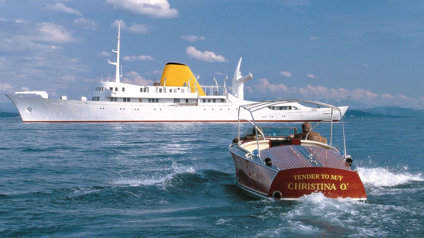 The Christina O super yacht – an object of desire
