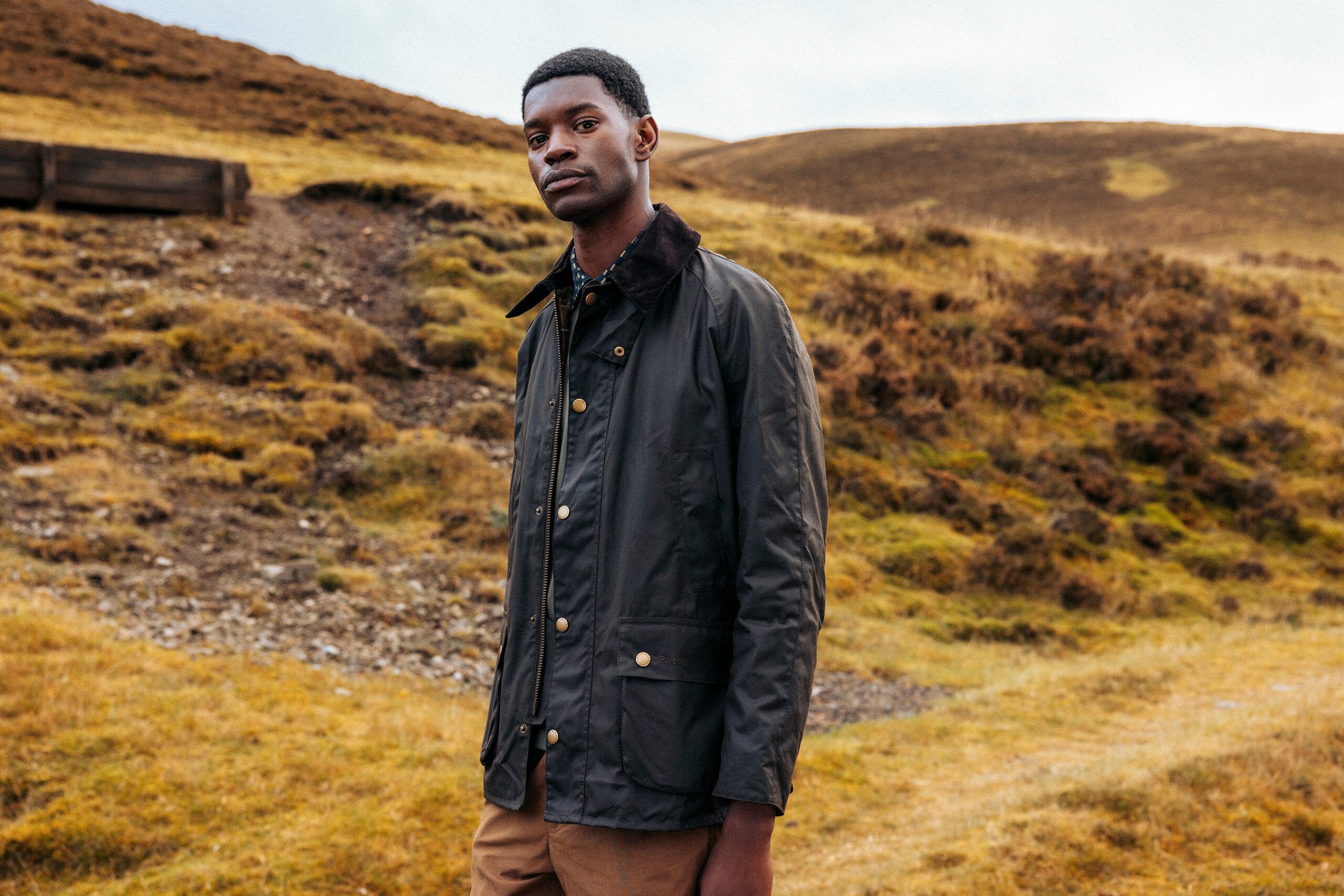 Barbour store like jacket