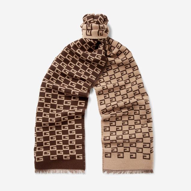 Gucci Patterned Silk Scarf