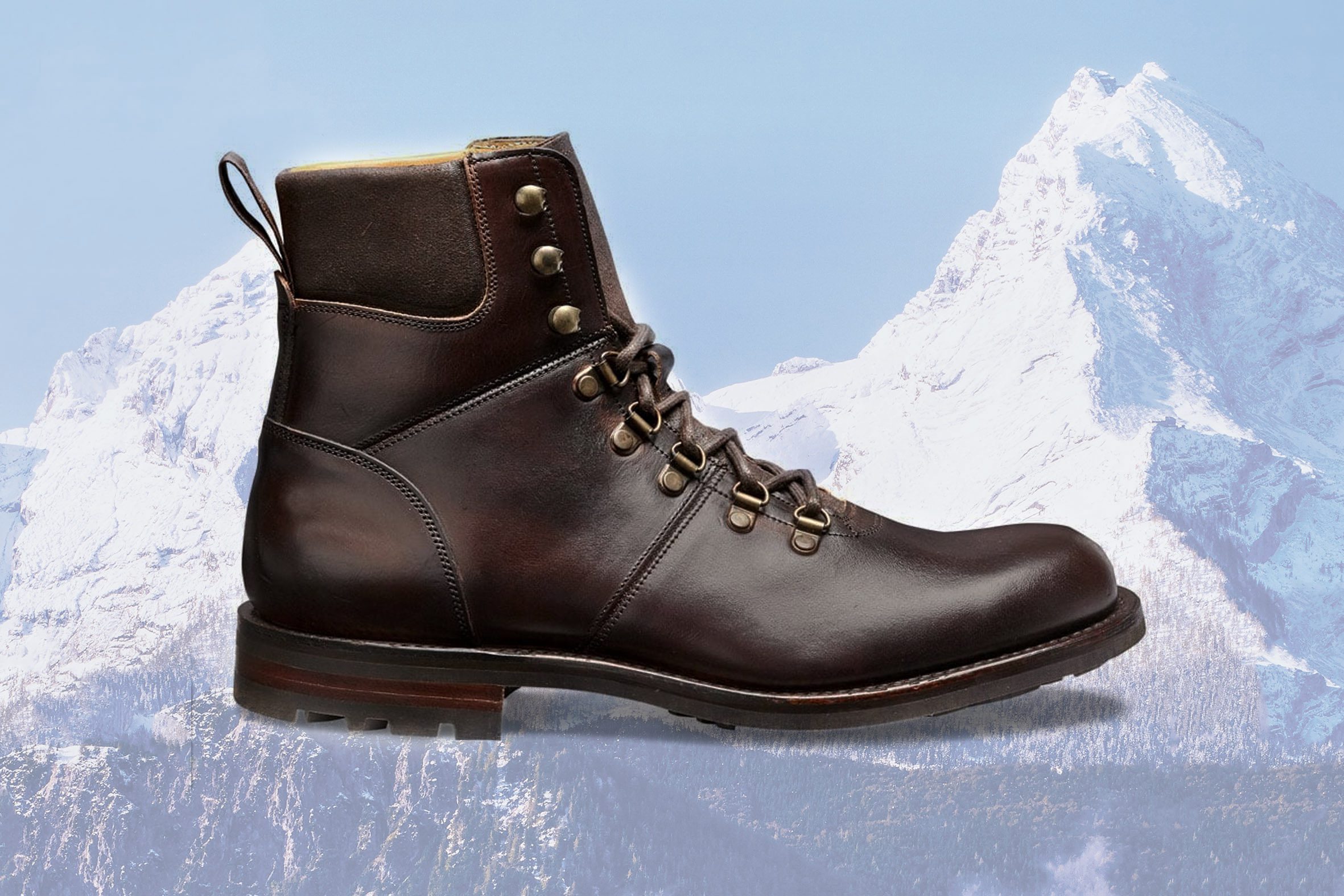 These leather boots will see you through winter in style