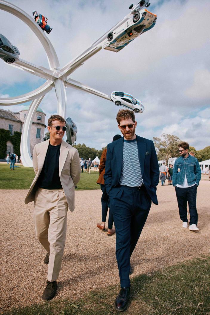 Ed Speleers and Barnaby Blackburn
