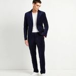 French Connection Plush Velvet Suit