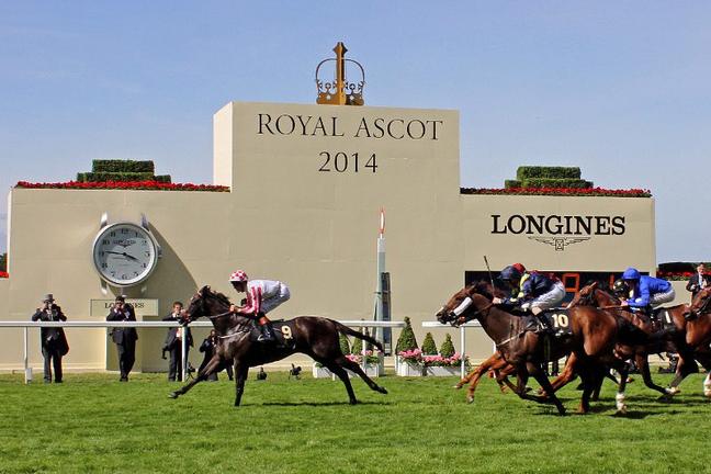 SOLE POWER (Richard Hughes) wins The King's Stand Stakes Royal Ascot 17 Jun 2014 - Pic Steven Cargill / Racingfotos.com