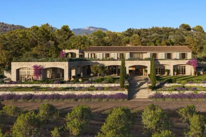 Proposed exterior of Son Credo estate in Mallorca