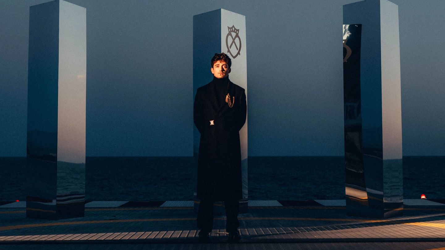 In tune with Charles Leclerc's musical side