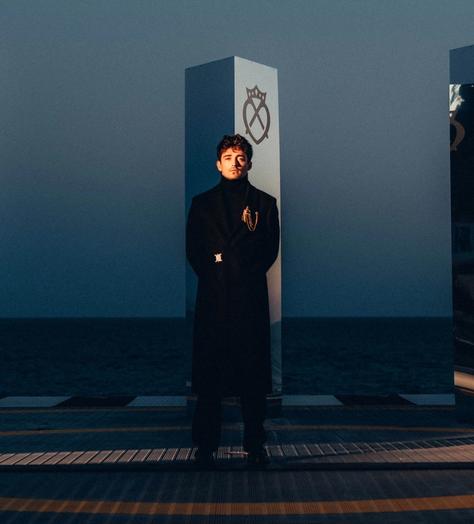 In tune with Charles Leclerc's musical side