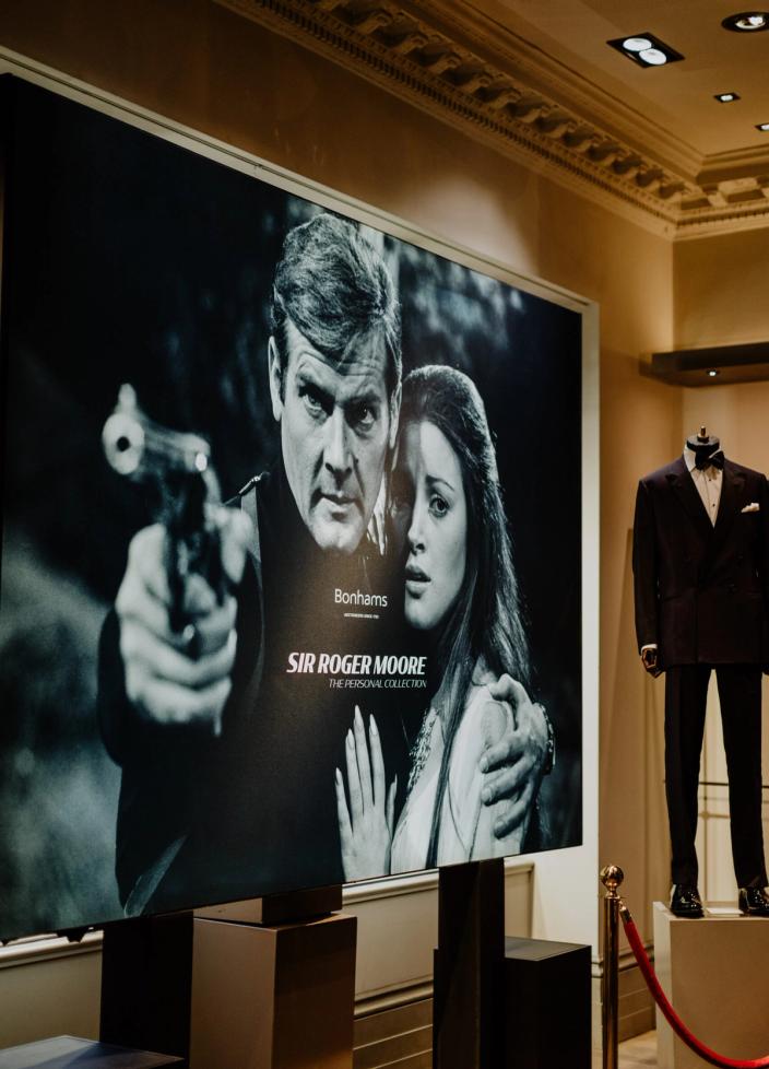 Sir Roger Moore: The Personal Collection exhibition