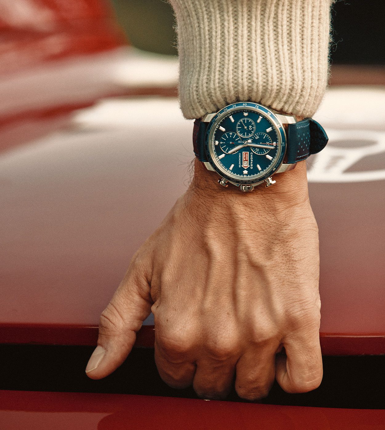 Luxury Men stop seconds watch Mille Miglia GTS Power Control