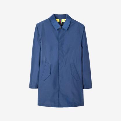 Paul Smith Men’s Navy Mac (£275)