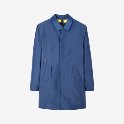 Paul Smith Men’s Navy Mac (£275)