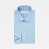 Turnbull & Asser ‘Dr. No’ Blue Cotton Shirt
