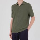 Sunspel Fine Texture Knitted Shirt