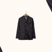 Sir Plus Navy Espresso Nehru Jacket