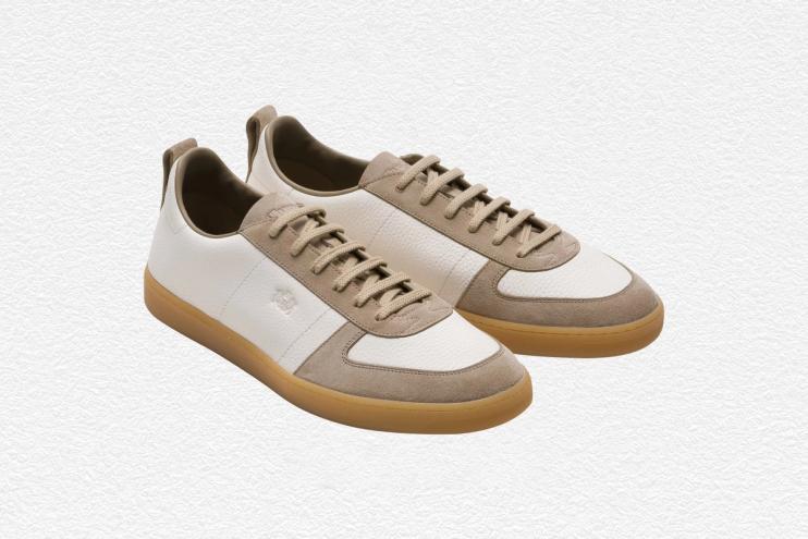 Repton Deerskin and Suede Sneaker