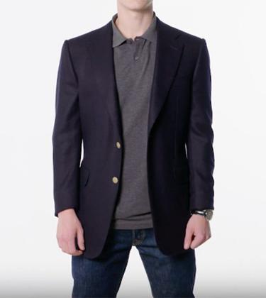 Video: How to wear a navy blazer