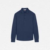 Luca Faloni Positano Linen Polo Shirt