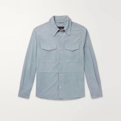 Dunhill Suede Overshirt