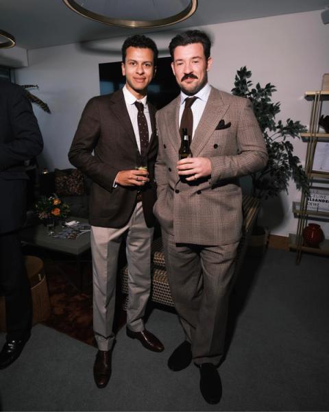 Azzam Jamil and Tom Manders