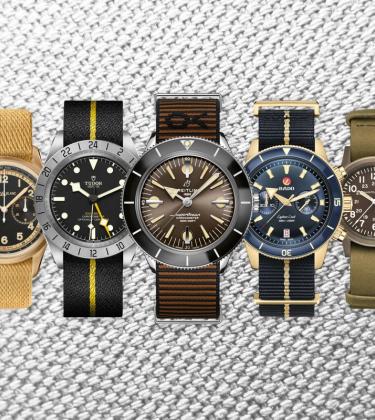 These are our favourite fabric strap watches for summer