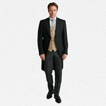 Oliver Brown Herringbone Morning Coat