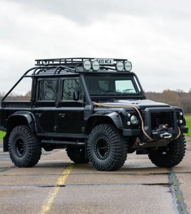 Now’s your chance to own a James Bond Land Rover Defender