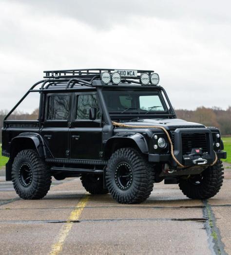 Now’s your chance to own a James Bond Land Rover Defender