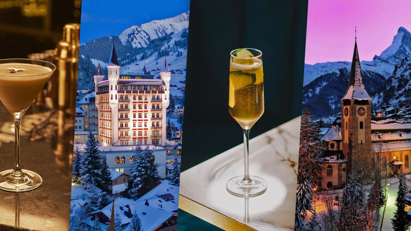 Introducing the signature drinks of these grand Alpine hotels
