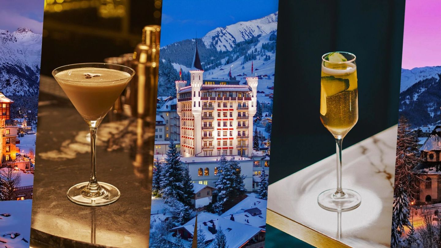 Introducing the signature drinks of these grand Alpine hotels