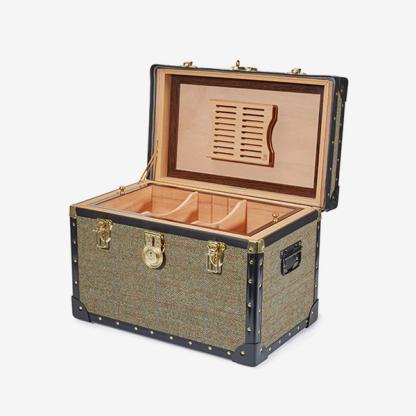 Harris Tweed Trunk Humidor