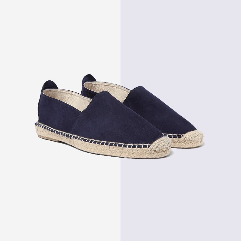 Anderson & Sheppard Suede Espadrilles