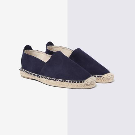Anderson & Sheppard Suede Espadrilles