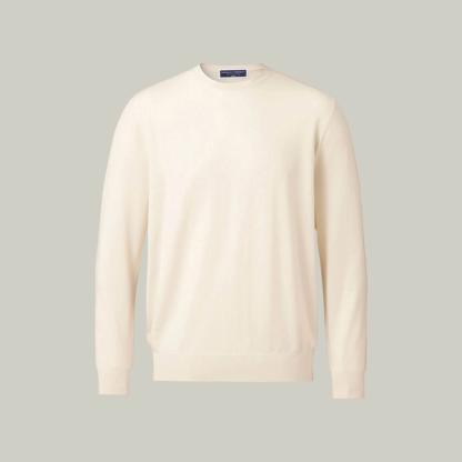 Charles Tyrwhitt Merino-Rundhalspullover