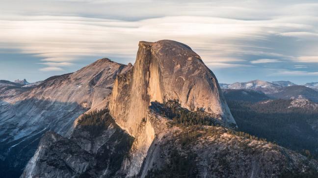 Half Dome Yosemite by David Iliff