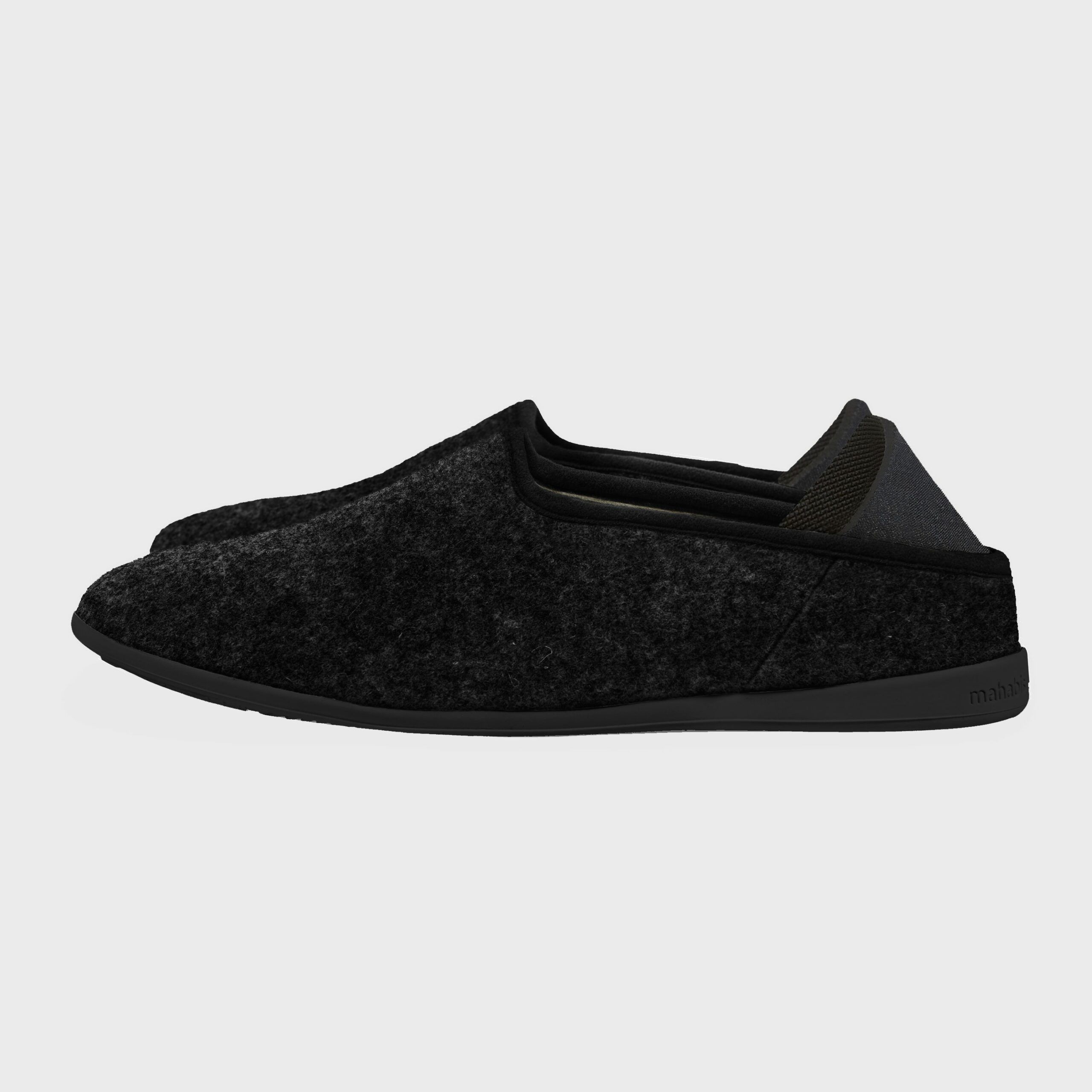 Mahabis Black Monochrome Classic Slipper 