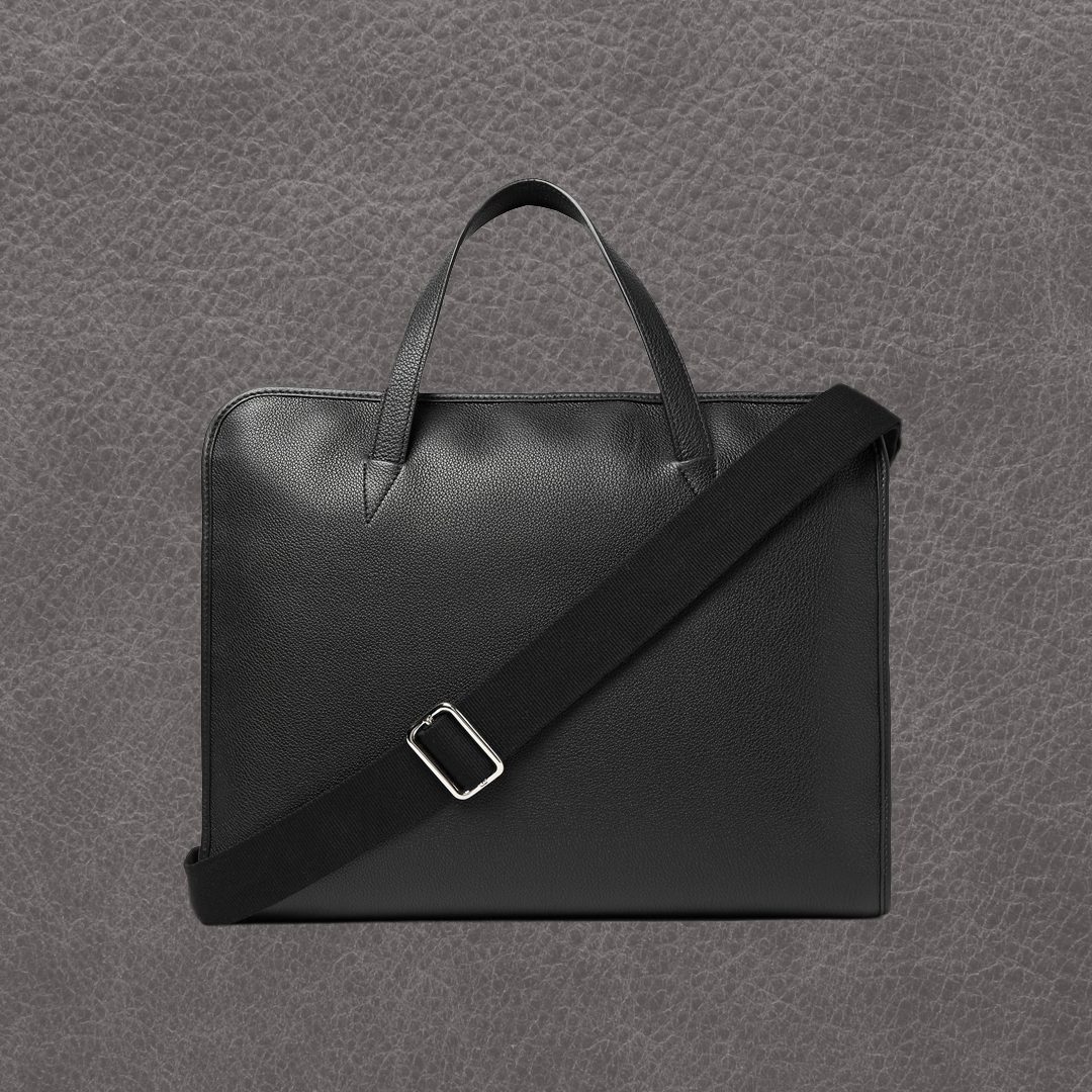 Connolly Full-Grain Leather Briefcase