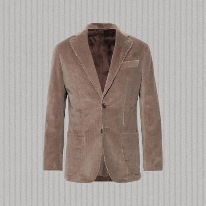 Thom Sweeney Taupe Corduroy Suit