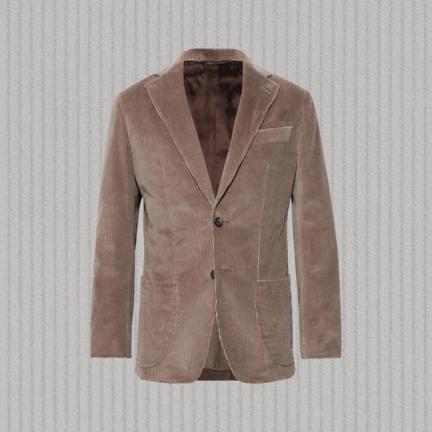 Thom Sweeney Taupe Corduroy Suit