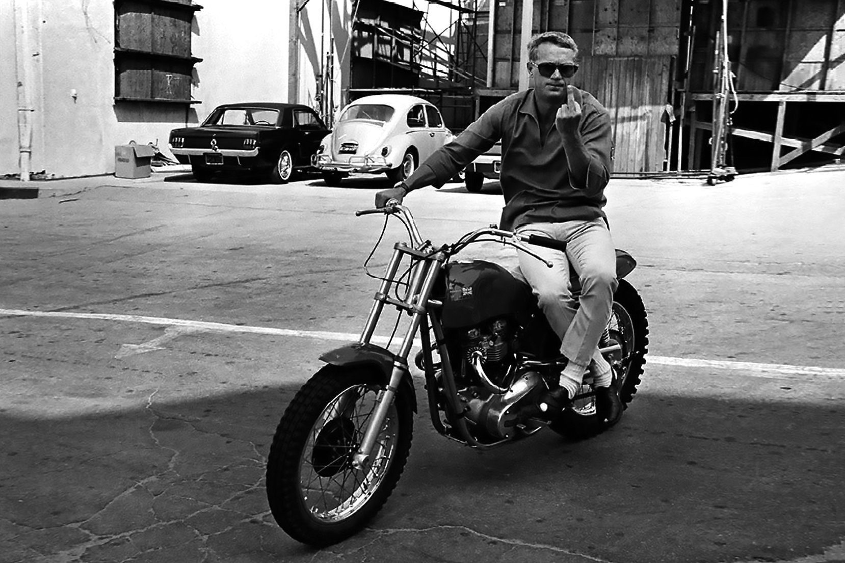 Steve McQueen and the Sexiest Cars and Motorcycles on Film - Bloomberg