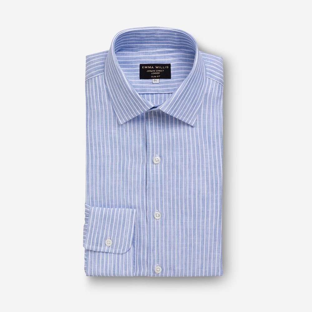 Emma Willis Striped Linen Shirt