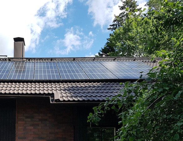 Aurinkopaneelit Wirmax Solarilta.