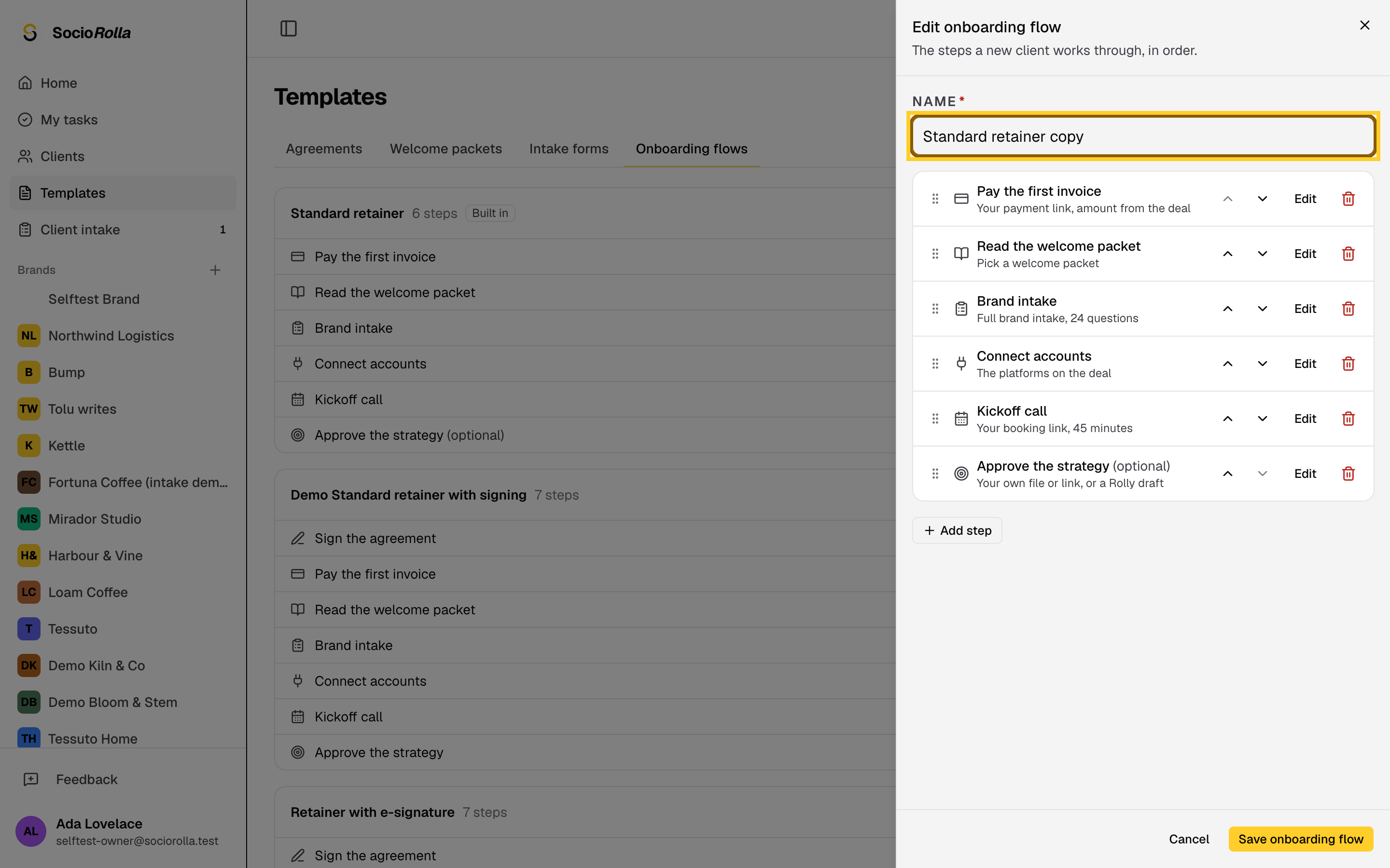 Step 3: Rename the copy.