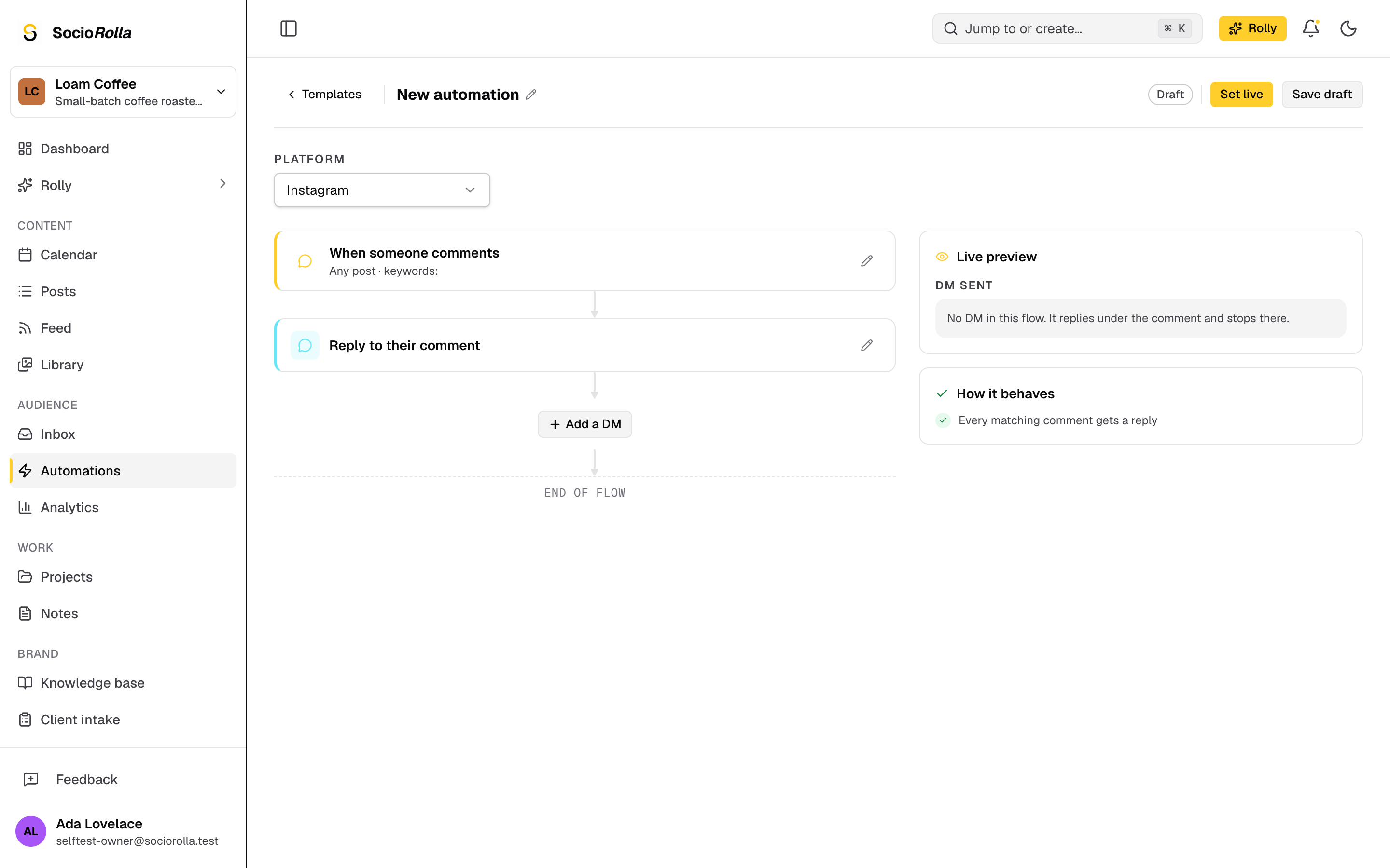 Step 2: Pick a template, or start from scratch.