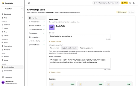 Accepted answers landing in the brand’s knowledge base.