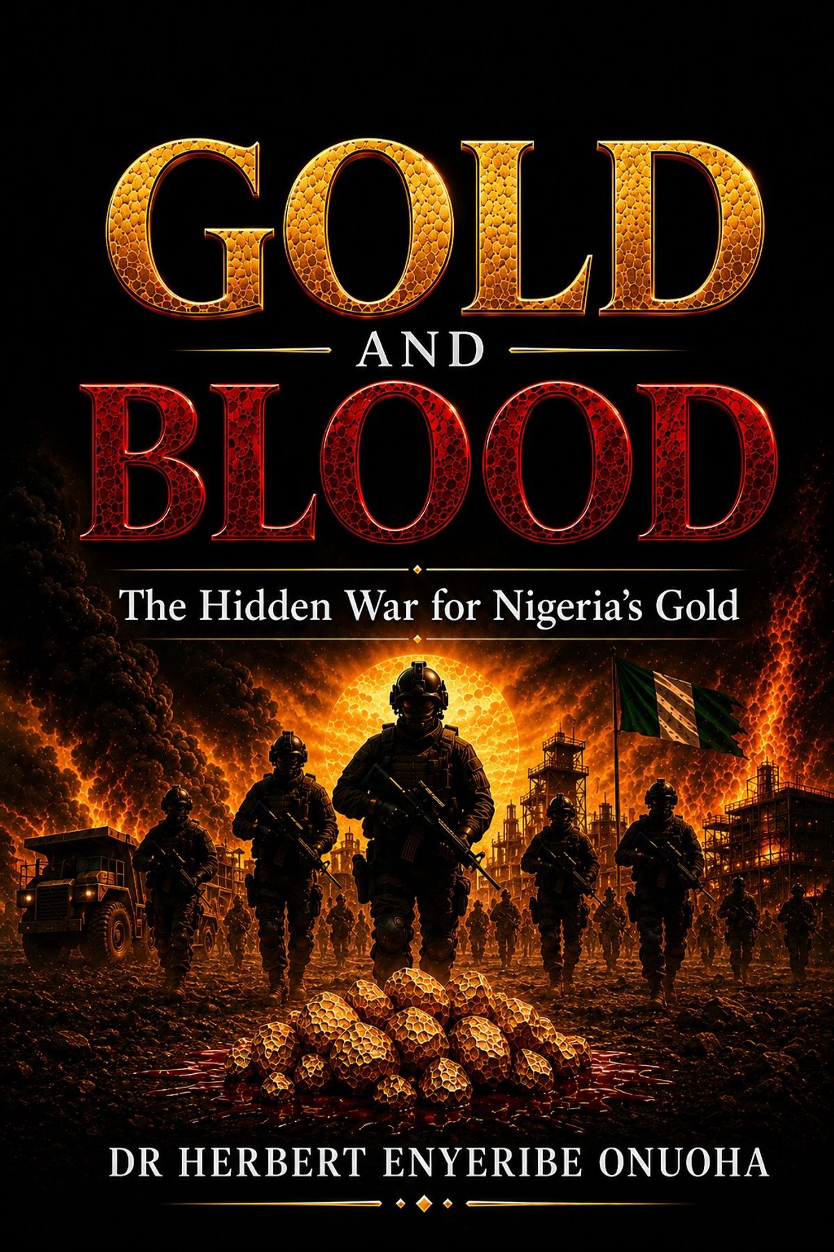 cover page photo for the book Gold and Blood