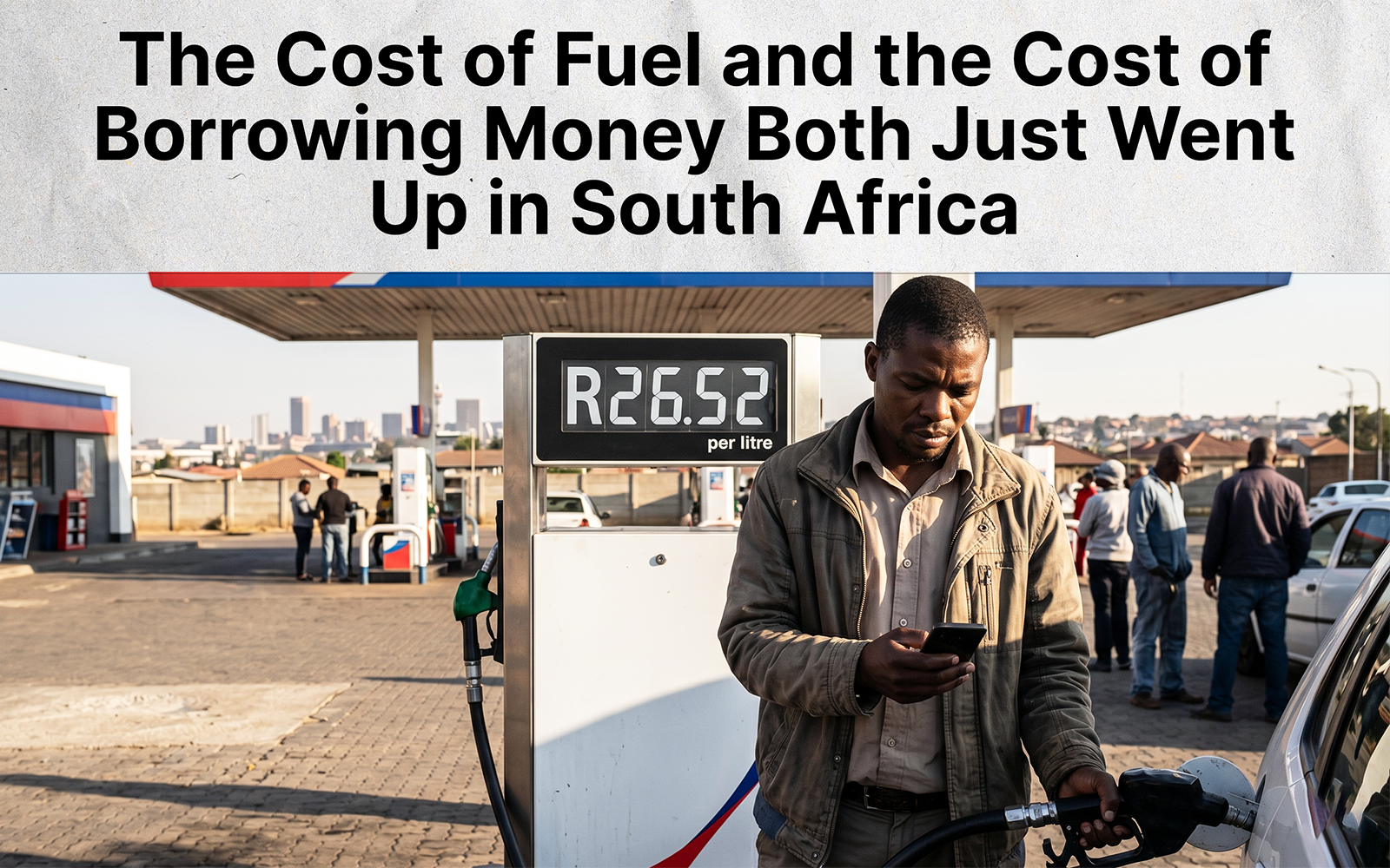 The Cost of Fuel and the Cost of Borrowing Money Both Just Went Up in South Africa