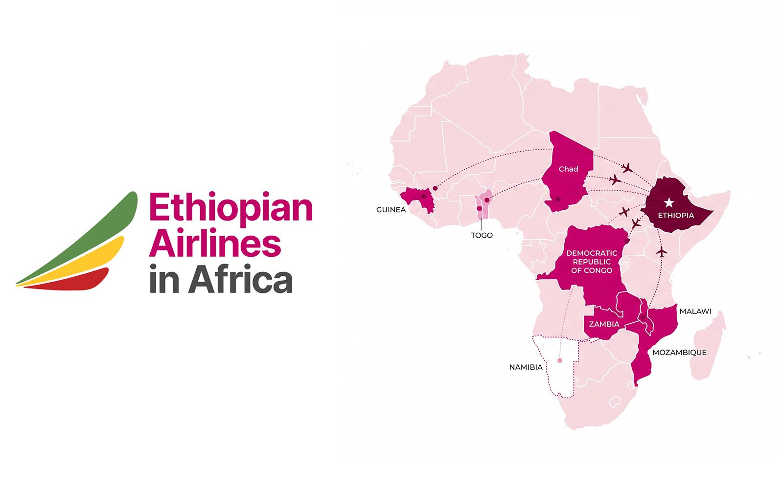Ethiopian Airlines Holds Stakes in Six African National Carriers. Namibia Is in Talks to Become the Seventh.