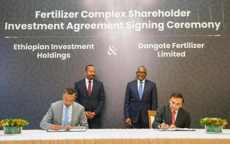 Ethiopia Spent $525 Million Subsidizing Fertilizer Imports This Year. A $4 Billion Plant Under Construction Could Change That.