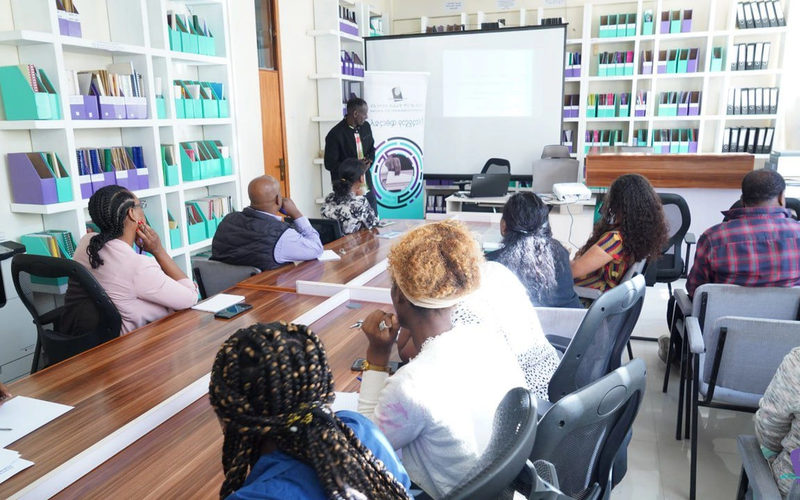 Participants attend a voter education and election training session as part of Ethiopia's nationwide civic awareness campaign ahead of the 2026 elections.