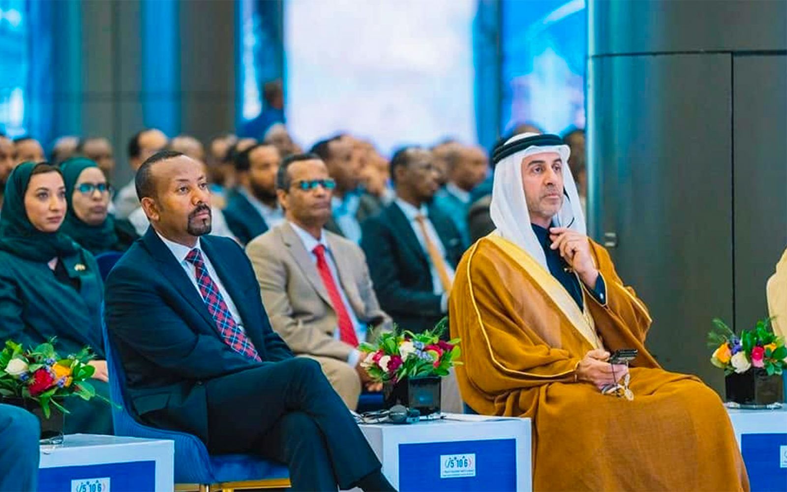 PM Abiy Ahmed attending a launch event for the "5 Million Ethiopian Coders Initiative"