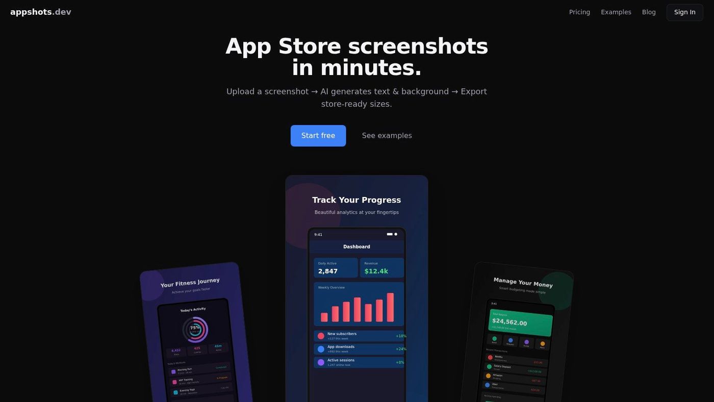 Appshots.dev